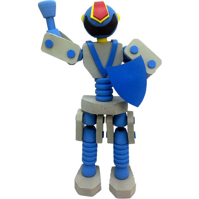 RUB-02 Rubbot(Blue Knight)